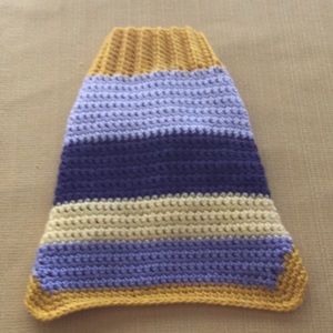 HAND CROCHETED DOG SWEATER